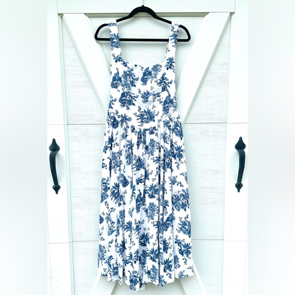 Caroline Constas Birds of Paradise Dress